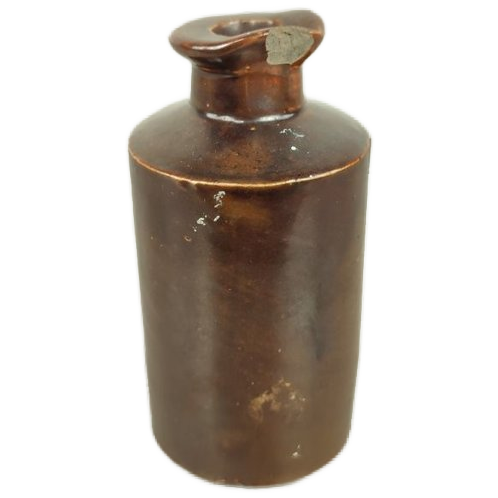 Antieke Aardewerk Inktfles image 1