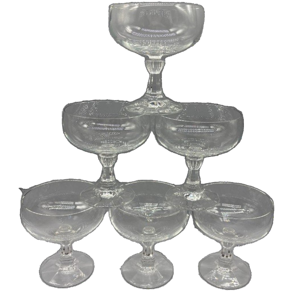 Set Champagne Coupes Edelkristal Schott Zwiesel 6 Stuks image 1
