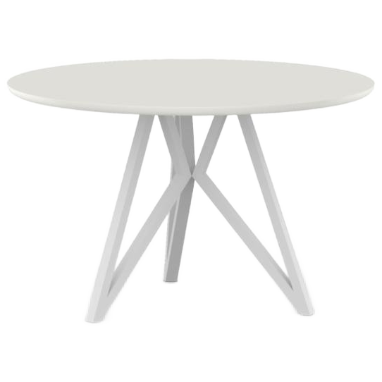 Studio Henk Eettafel 110 Rond Fenix Wit Butterfly | image 1