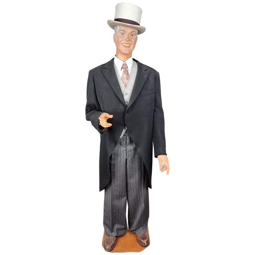 Levensechte Oude Mannequin Frans Reper image 1