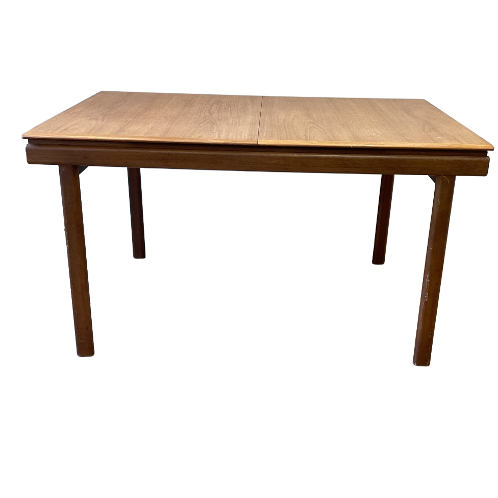 Eettafel | Teak | Jaren 60 | Verlengbaar image 1