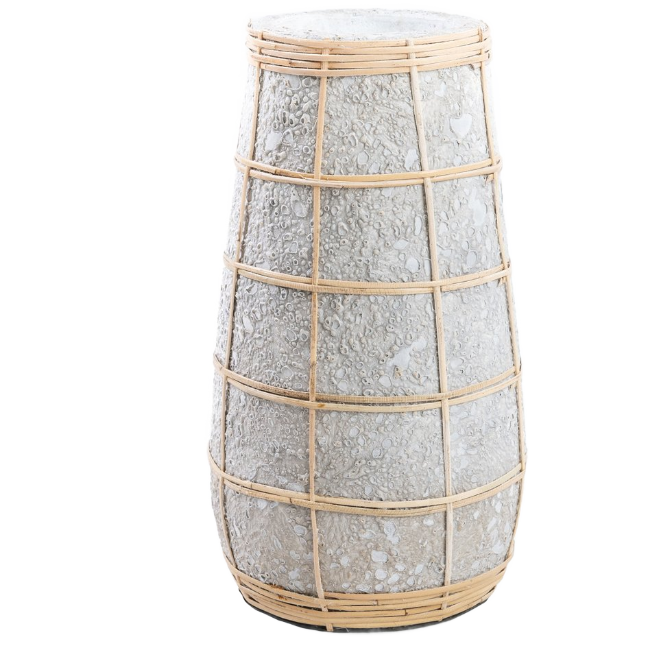 Bazar Bizar | De Cutie Vaas - Betongrijs Naturel - L image 1