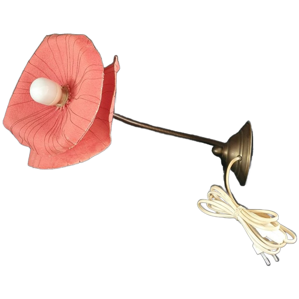 Wandlamp - Vorm Van Bloem - Bloemenlamp - Buigbaar - Rood image 1