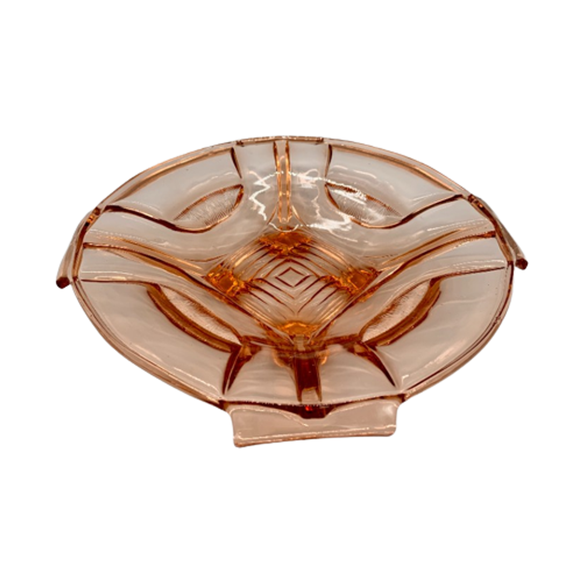 Art Deco Rosaline Persglas Fruitschaal Walther & Sohne Sigrid image 1