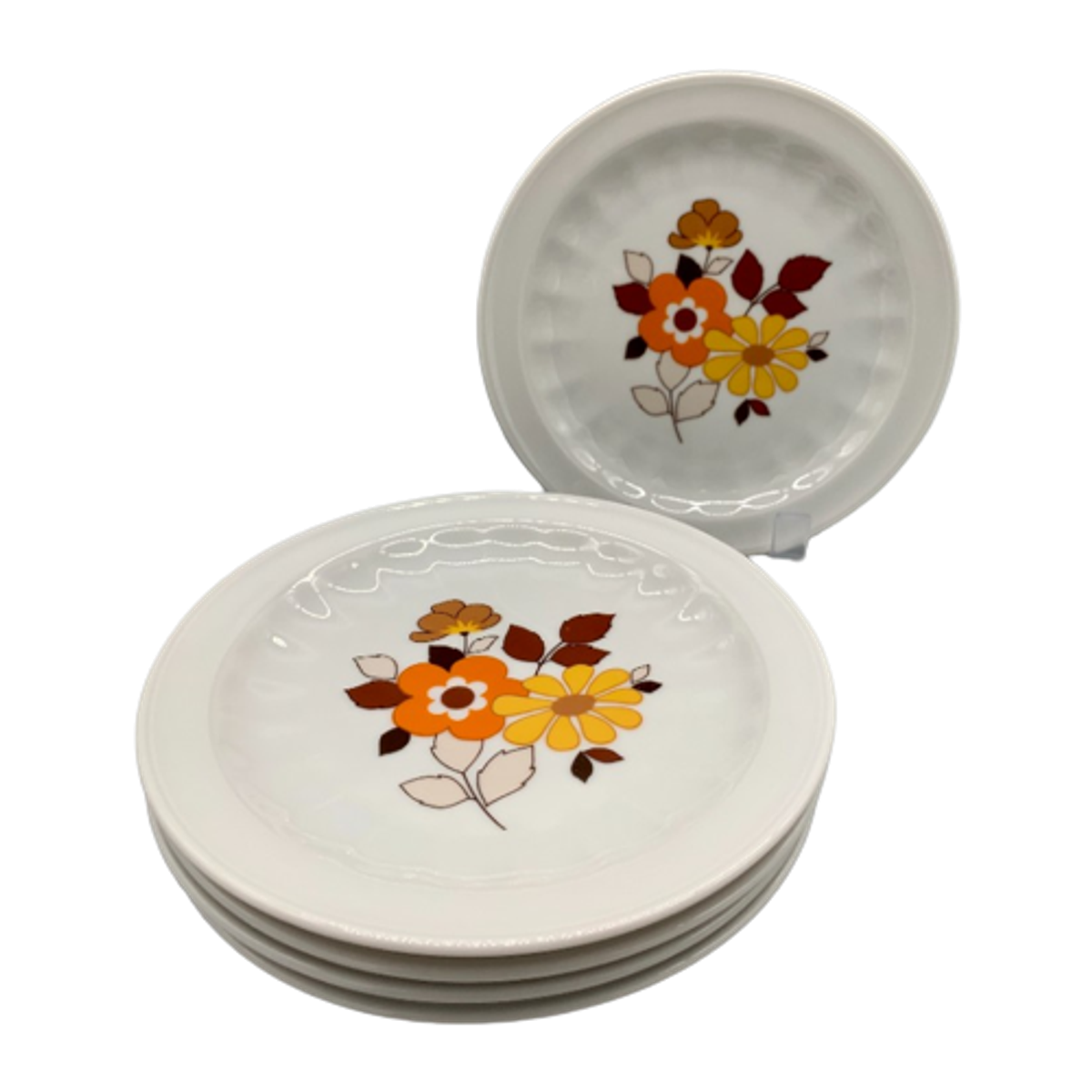 Set Gebaksbordjes W. Germany 60's 5 Stuks image 1