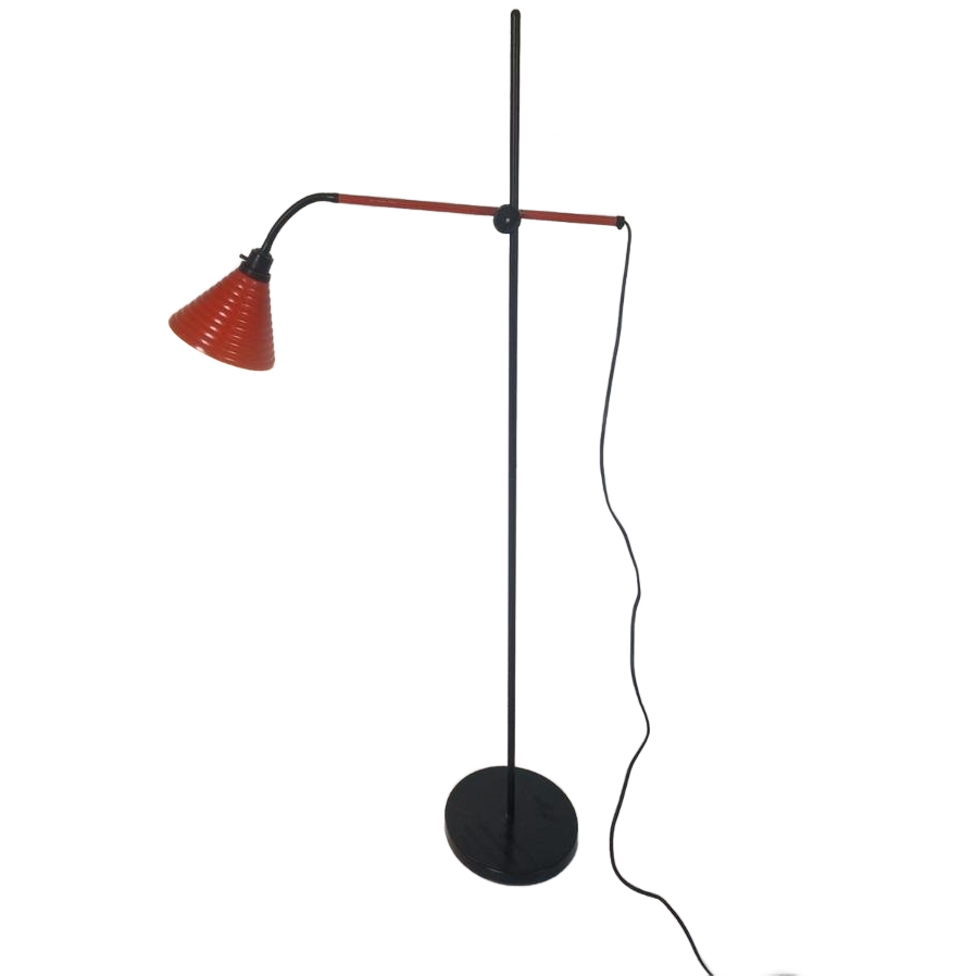 Vintage IKEA Hengellamp Design Rood. image 1