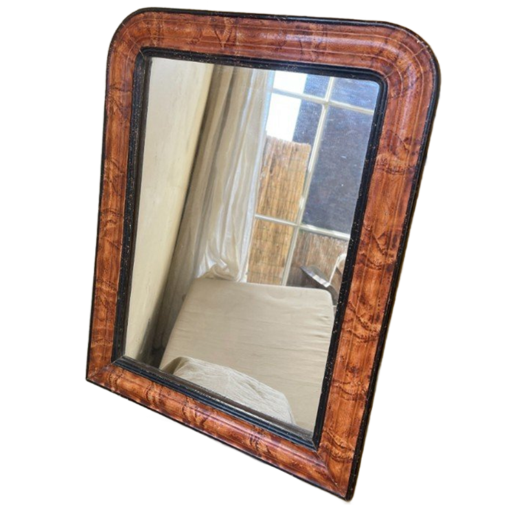 Franse Spiegel Louis Philippe 53 Cm. image 1