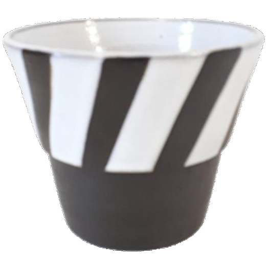 * Fifties Keramiek Bloempotje Vintage Bloempot Kamerplant Pot image 1