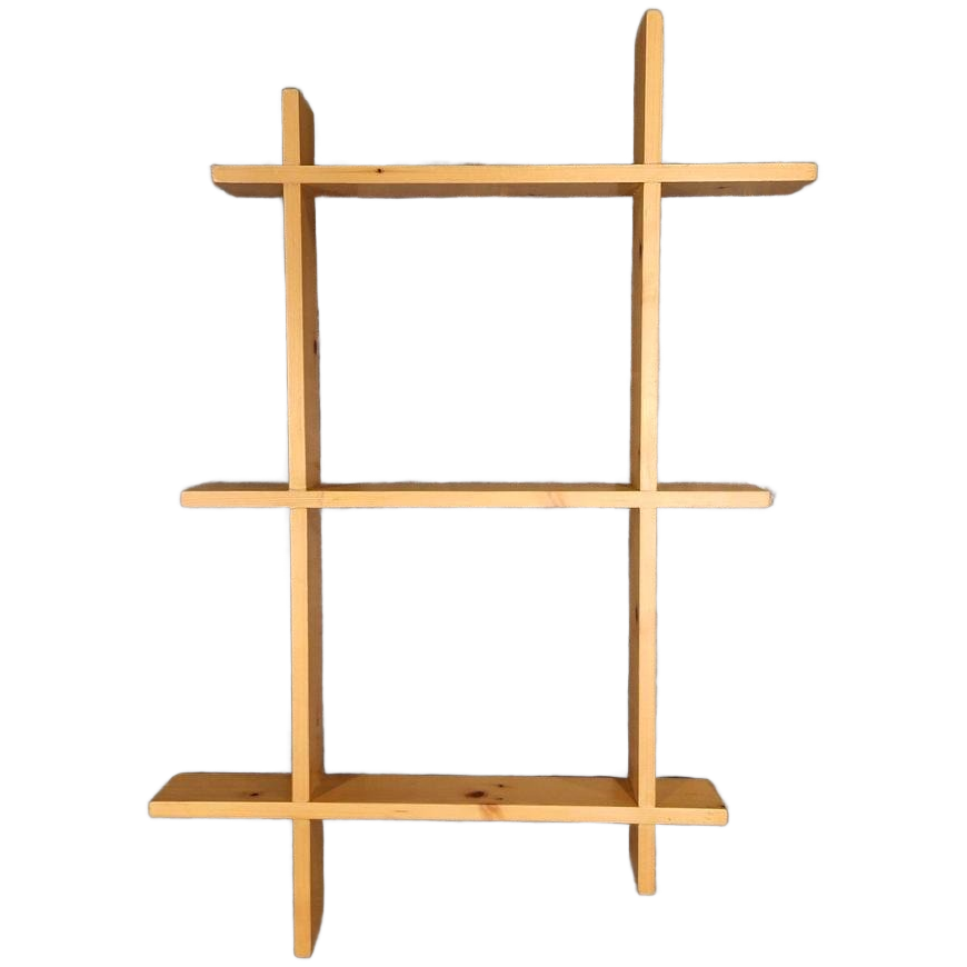 Vintage Wandrekje Letterbak Wandrek Houten Rekje image 1