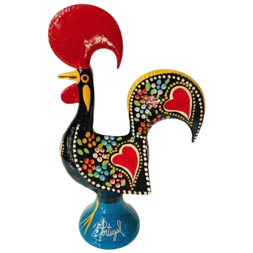 Sculptuur 'Helping Hand' mango hout, aluminium, H39cm - de Toverkamer