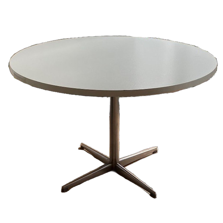 Witte Ronde Tafel - 120cm Diameter - Vintage Pastoe image 1
