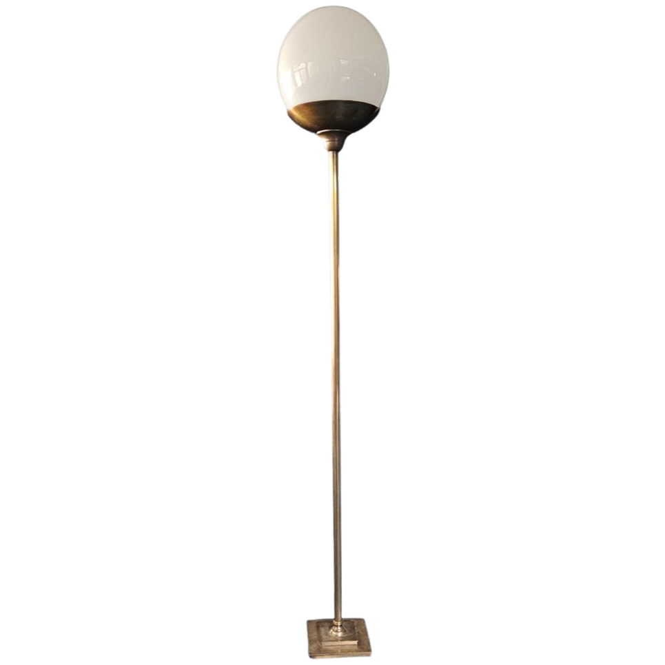 Large / Brass Floor Lamp / 1970s / Height 220 Cm / image 1