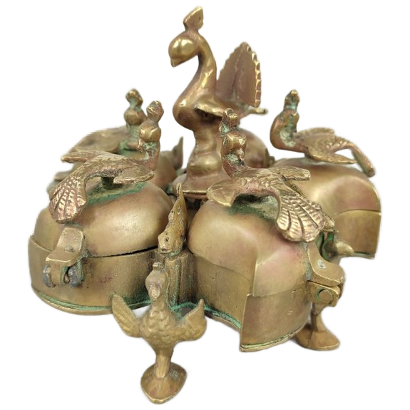 Indische Kumkum Kruiden Potjes image 1