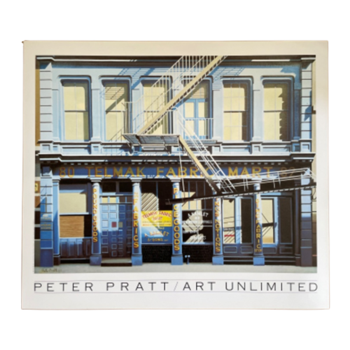 Peter Pratt, Soho, 1982 – Rare Vintage Poster image 1