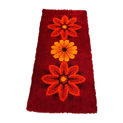 Kleed Seventies ‘bloemen’ image 1