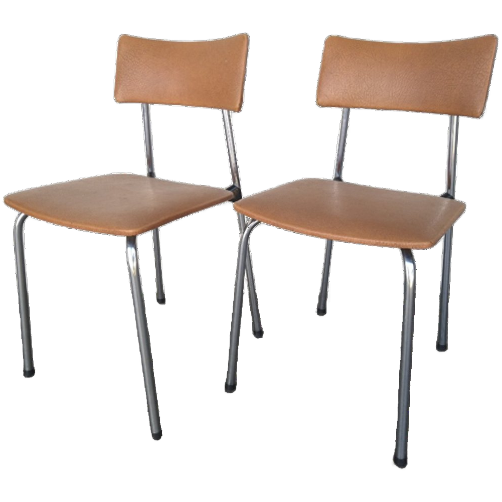 2x Vintage Chairs (set) image 1