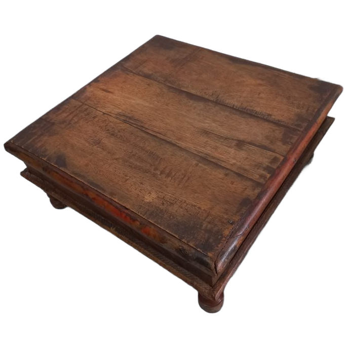 Vintage Bajot Indiase Lage Styling Plateau Bijzettafel image 1