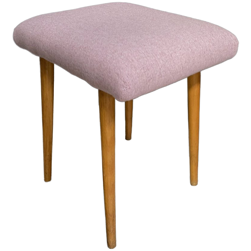 Pink Small Stool 1970s image 1