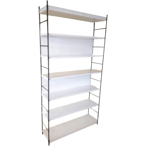 Vintage Metalen Wandkast Tomado Stijl Vintage Boekenkast image 1