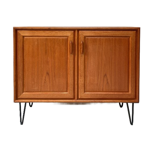 Teak Houten 2 Deurs Kast / Dressoir Van Rt Möbel image 1