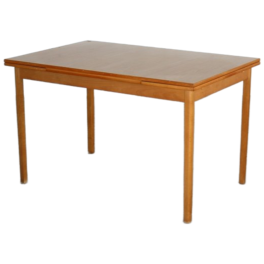 Vintage Eettafel | Tafel | Jaren 60 | Uitschuifbaar | Zweeds image 1