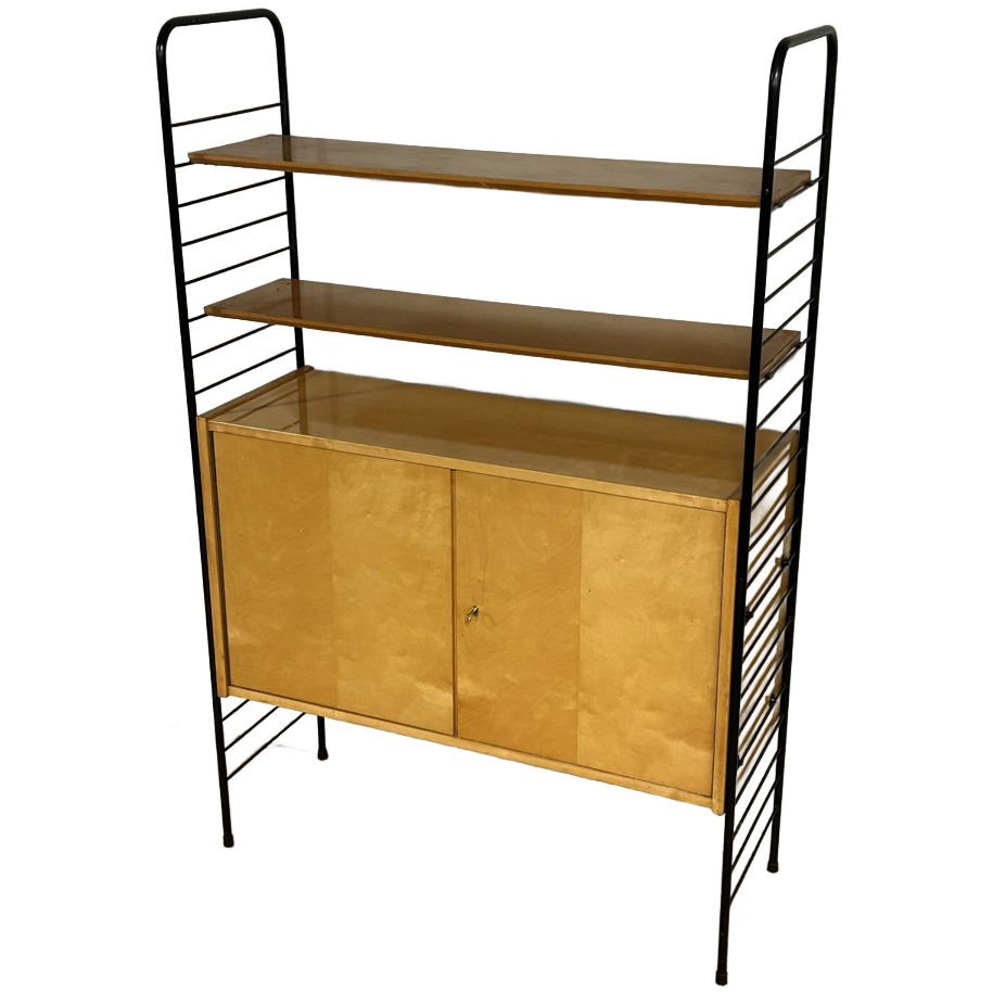 Vintage Wall Unit In Esdoorn Double-face image 1