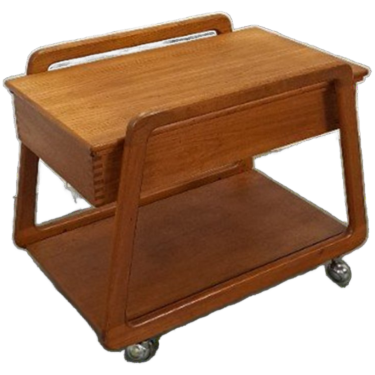 Teak Denmark Sika Mobler Trolley image 1