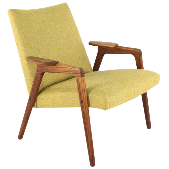 Pastoe Ruster Door Yngve Ekstrom Fauteuil Vintage Gestoffeerd image 1