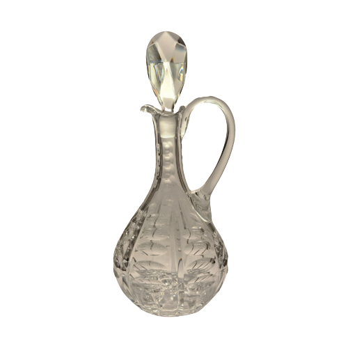 Karaf Geslepen Kristal 20Cm image 1