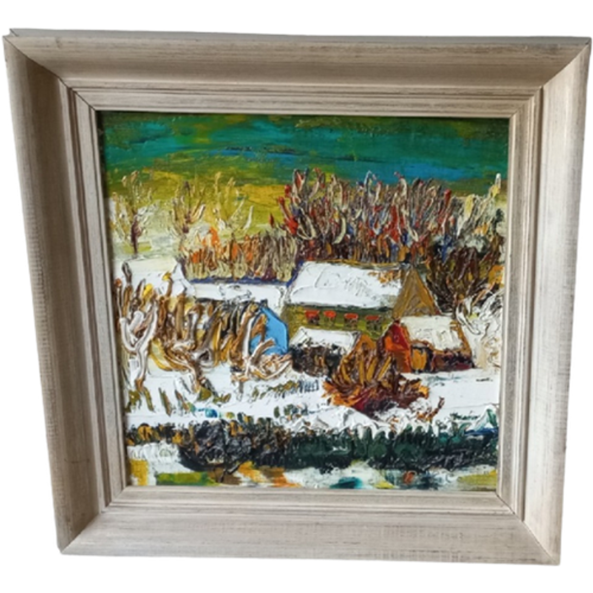 Etienne Le Compte (1931-2010) December Met Sneeuw image 1