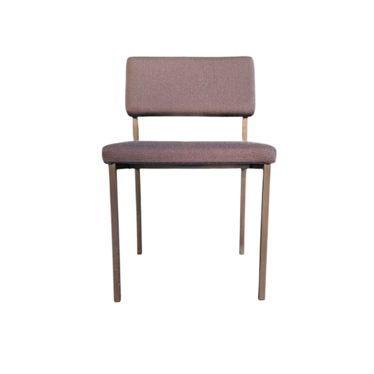 6 X No. 33 Dining Chair By Gijs Van Der Sluis For Van Der Sluis Stalen Meubelen, 1960s image 1