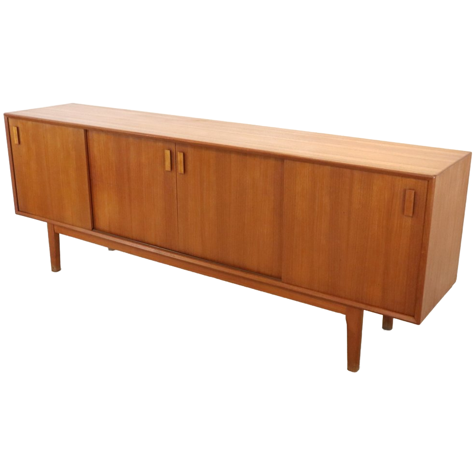 Vintage Deens Design Dressoir Sideboard Kast 'oksendrup' Midcentury image 1