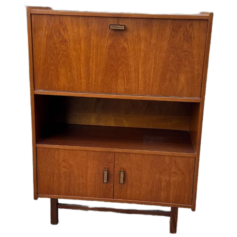 Secretaire Bureau Of Barkastje In Teak image 1