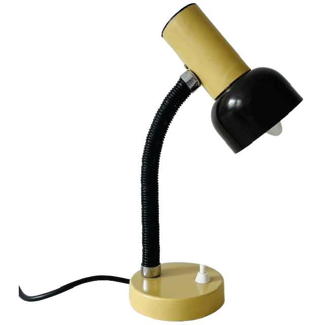 Vintage Gooseneck Bureaulamp Banana Split Massive Zwanenhals 1970’s image 1