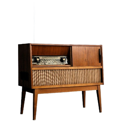 Vintage Audiomeubel | Radio | Kast | Jaren 60 | Zweden image 1