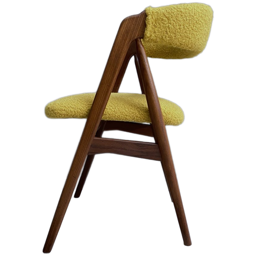 Thomas Harlev Chair Model 205 For Farstrup In Yellow Boucle image 1