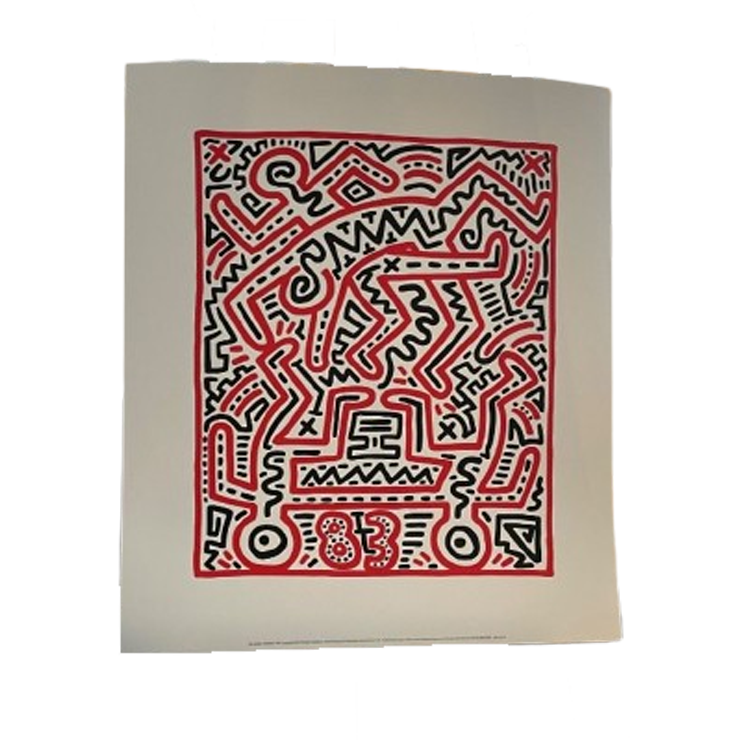 Keith Haring After (1958-1990),fun Gallery Exibition, 1983, image 1