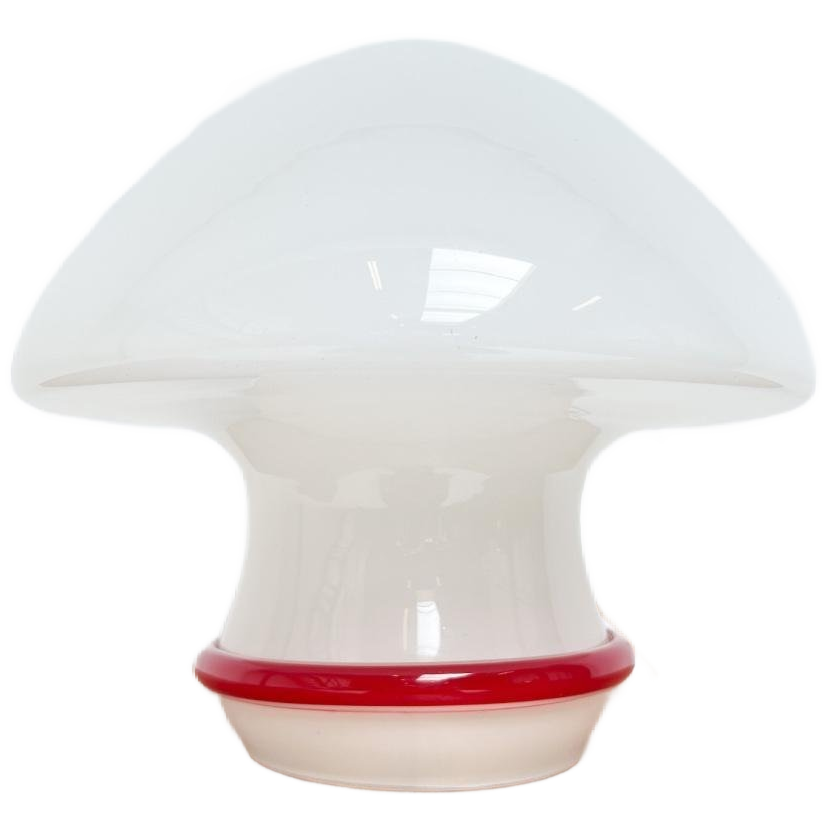 Muranoglazen Mushroom Tafellamp Van De Majo, 1970's image 1