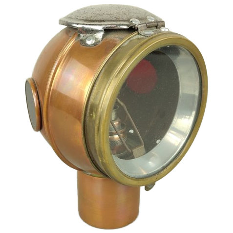 Koperen Auto Olielamp image 1