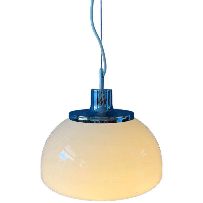 Mid Century Witte Guzzini Faro Plexiglas Hanglamp image 1