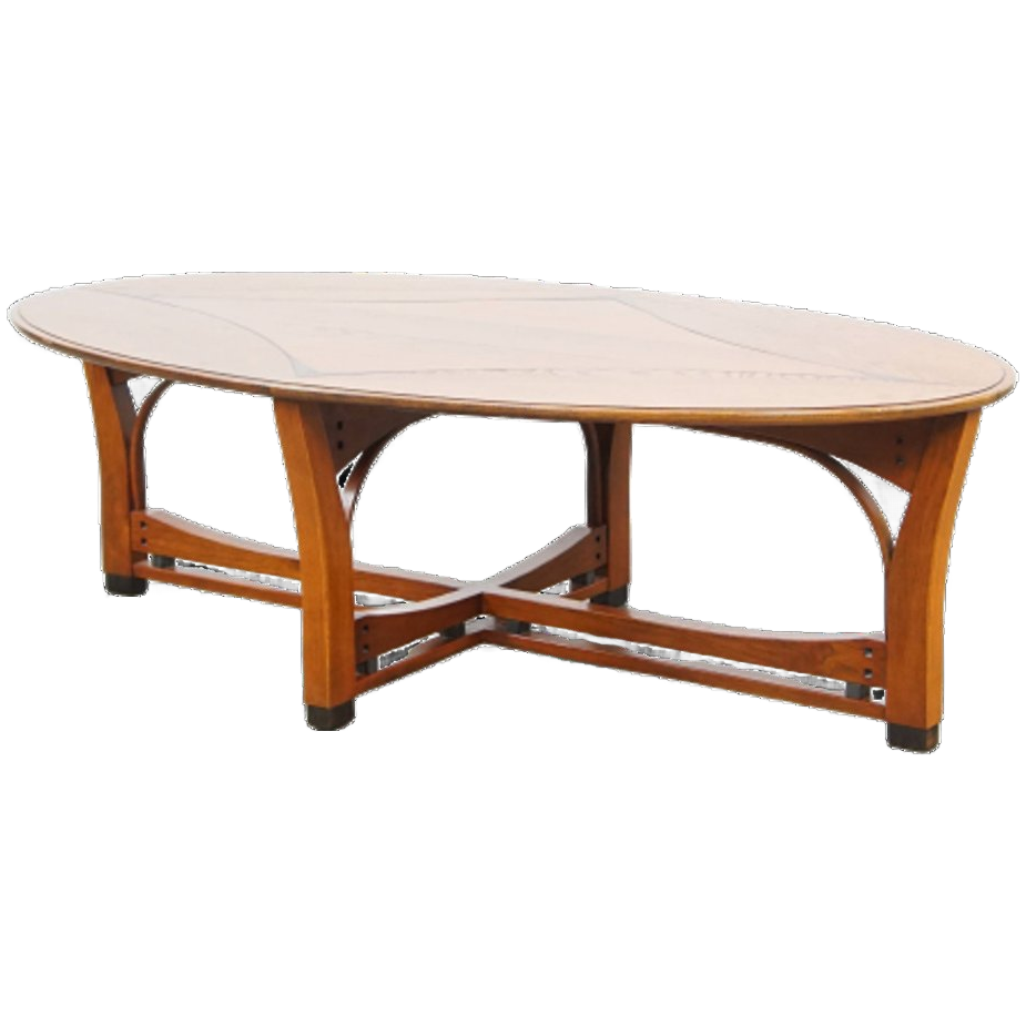Ovale Schuitema Salontafel Uit De Jugendstil/ Art Nouveau Design Serie Met Mooie Patronen image 1