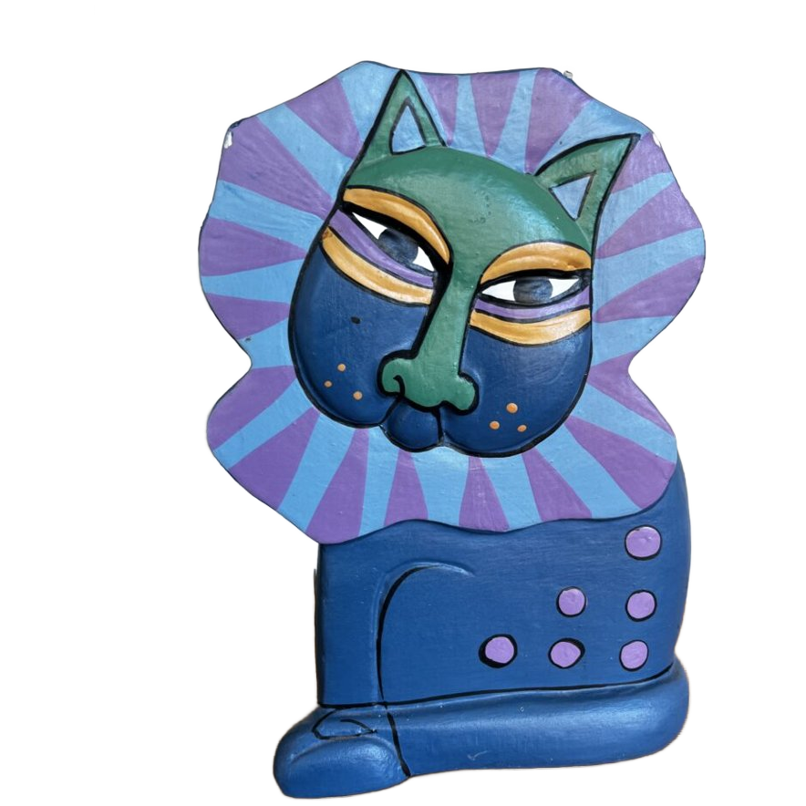 Laurel Burch Style Cat image 1