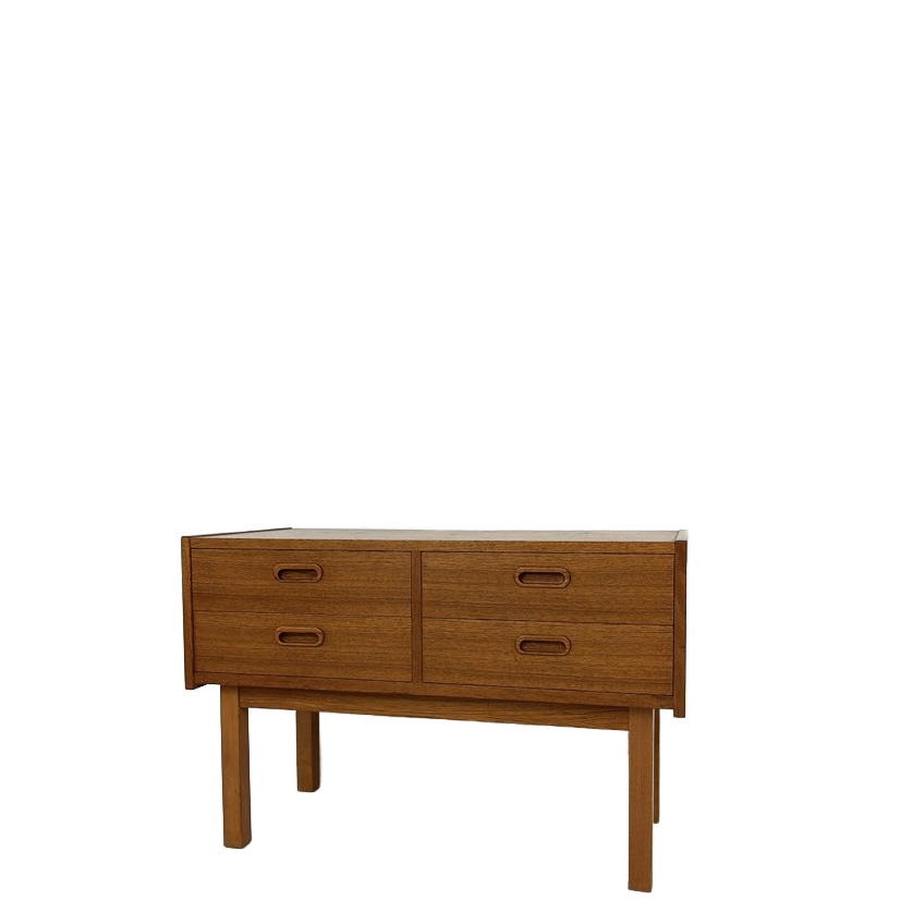 Scandinavisch Vintage Teak Fineren Ladekast Renal image 1