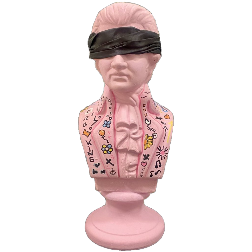 Costumized Mozart Borstbeeld image 1