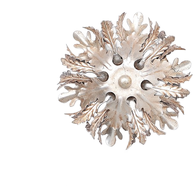 Banci Firenze Florentijnse Wandlamp Zilver Klein, 1970s image 1