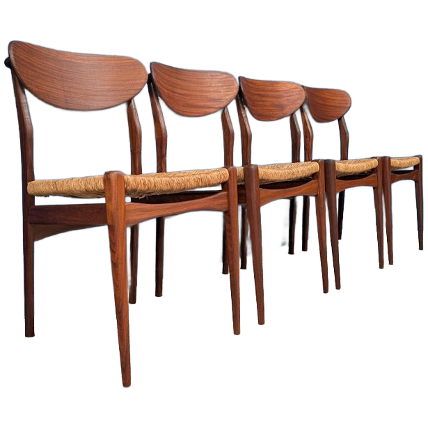 4x Vitnage Stoelen, Nederland, Jaren '60 image 1
