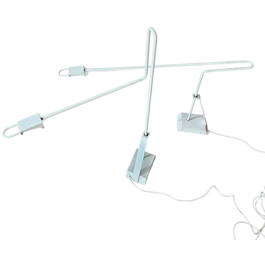 2 X Rare Table Lamp / Dijkstra / 1980s / Can Be Used Vertically / Horizontally image 1