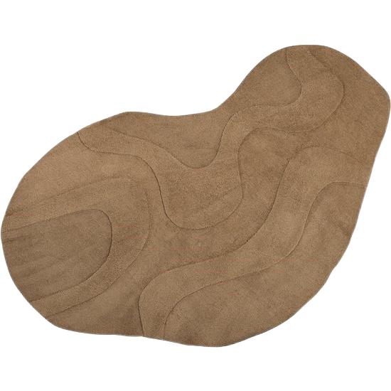 Vloerkleed Woood Alya – 170x240 Cm – Bruin image 1