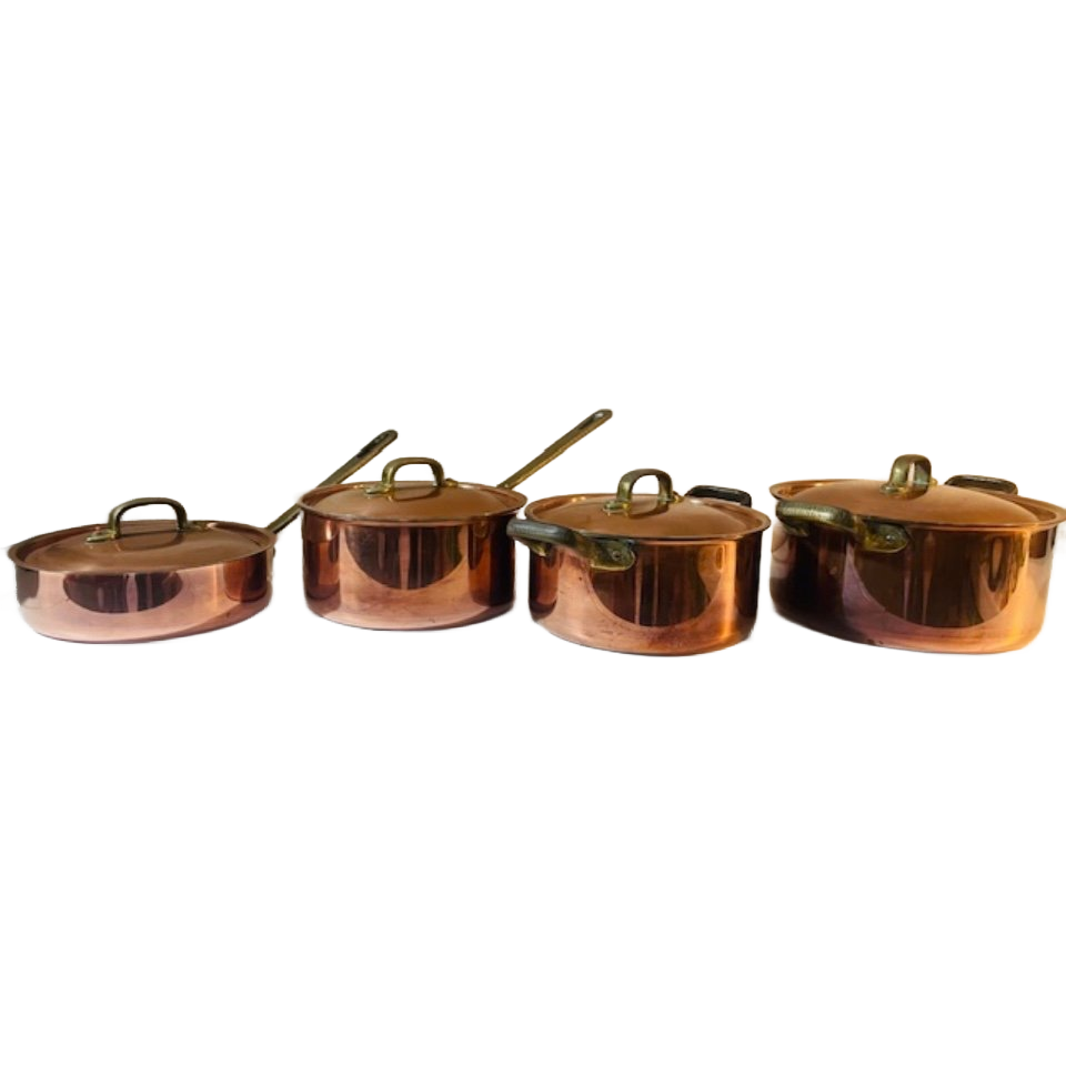 Koperen Pannenset image 1