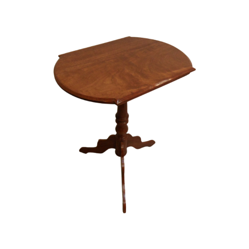 Notenhouten Bijzettafel image 1